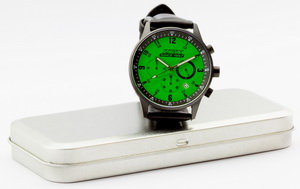 Z900us  ZRX since 1997 Chronograph matt black with green face